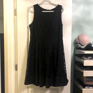Black lace Lane Bryant dress- Size 20